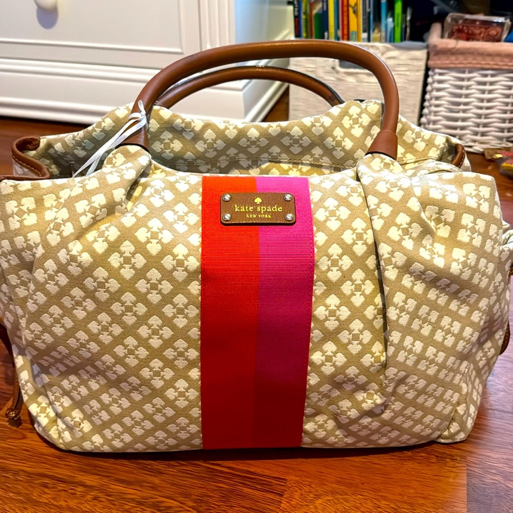 NWT Kate Spade Stevie diaper bag